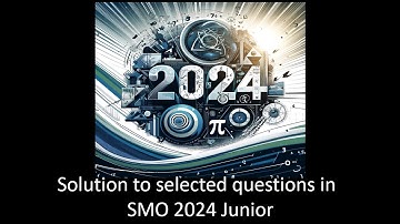 SMO Junior 2024: Strategic Problem Solving for Success