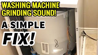 How To Fix GE Washing Machine Loud Grinding Sound (General Electric)