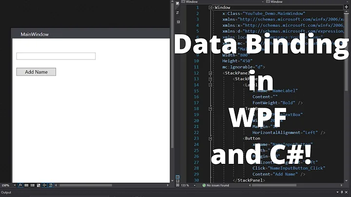 Data Binding in WPF with a Simple Example - WPF C# Tutorial Part 5