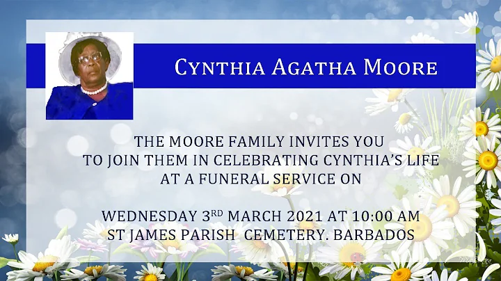 The Thanksgiving Service for the life of Cynthia A...