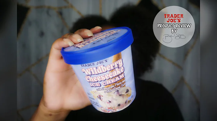 Trader Joe's Product Review- Wildberry Cheesecake Ice Cream