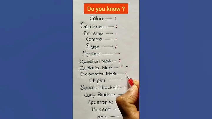 Symbols in English - DayDayNews