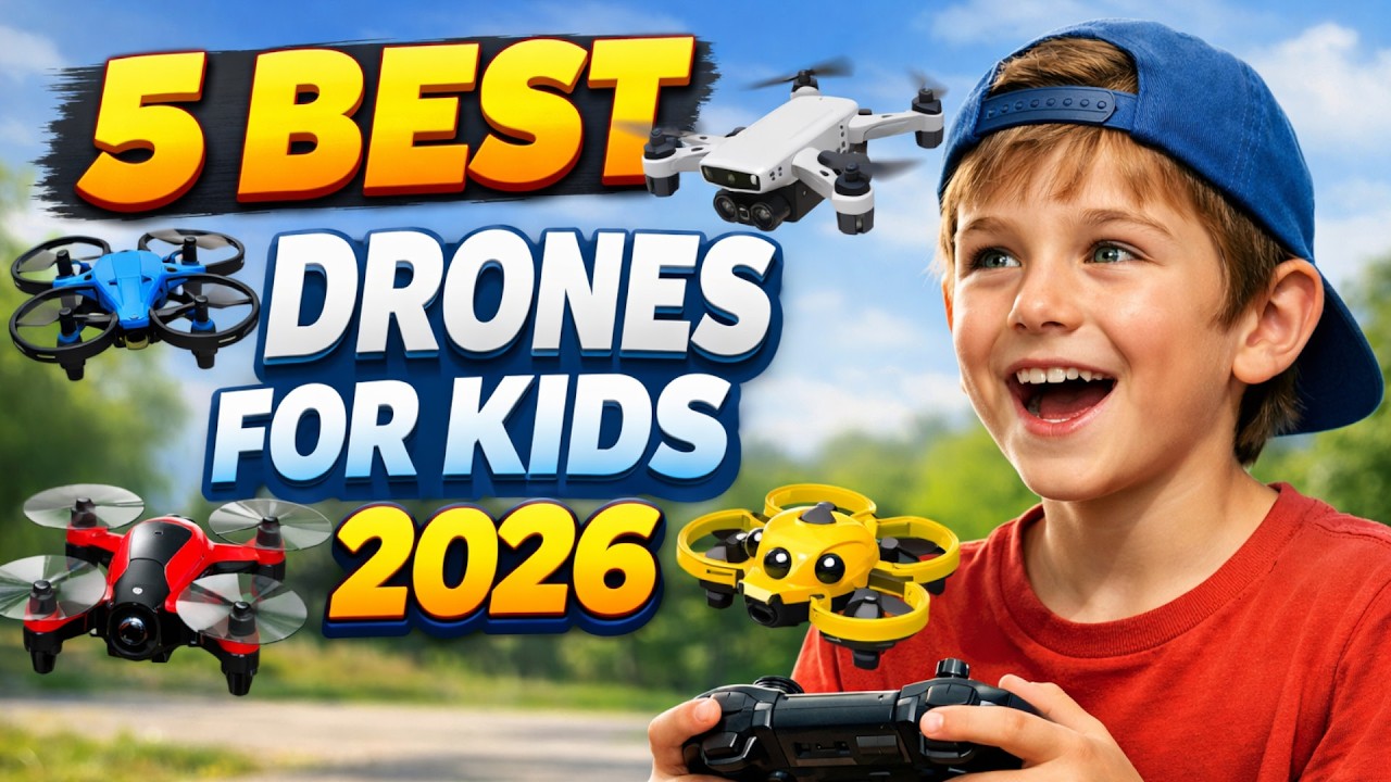 5 Best Drones For Kids 2026 - YouTube