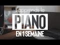 Japprends le piano en 1 semaine 