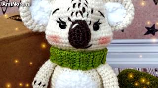 Амигуруми: схема Малыш коала Эви. Игрушки вязаные крючком - Free crochet patterns.