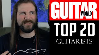Top 20 Guitarists of the Decade Guitar World Mike The Music Snob