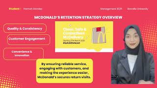 ANALYZING CUSTOMER RETENTION STRATEGIES IN A REAL WORLD - MCDONALDS COMPANY ( QUALITY MANAGEMENT)