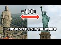 Top 10 Statues Of The World/biggest statues in the world/statues of the world