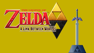 The Legend of Zelda: A Link Between Worlds - Master Sword full upgrades