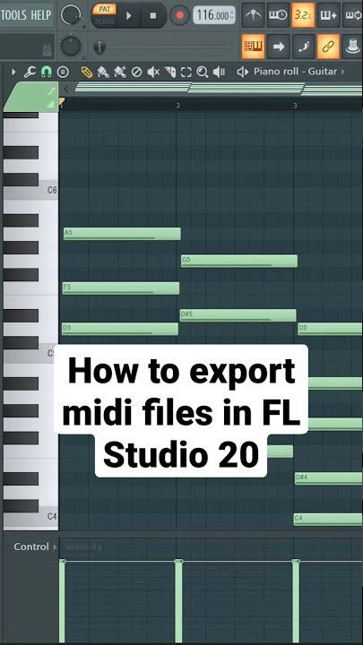 How to Export MIDI files in FL Studio