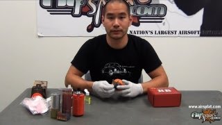 AirSplat Tech Tips - Airsoft Grenade Maintenance for Deep Fire BB Shower / MKII / AI Impact Grenades