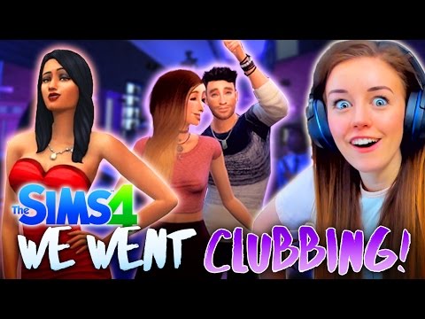🍸we-went-clubbing!🎉(worst-night-out-ever!😩)-(the-sims-4-#12!-🏡)