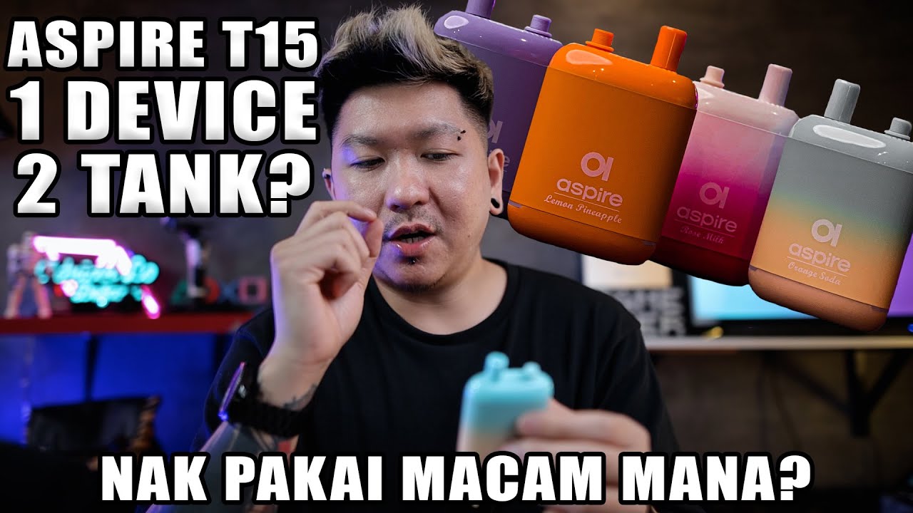 Disposable Yang Ada Dua Tank - ASPIRE T15