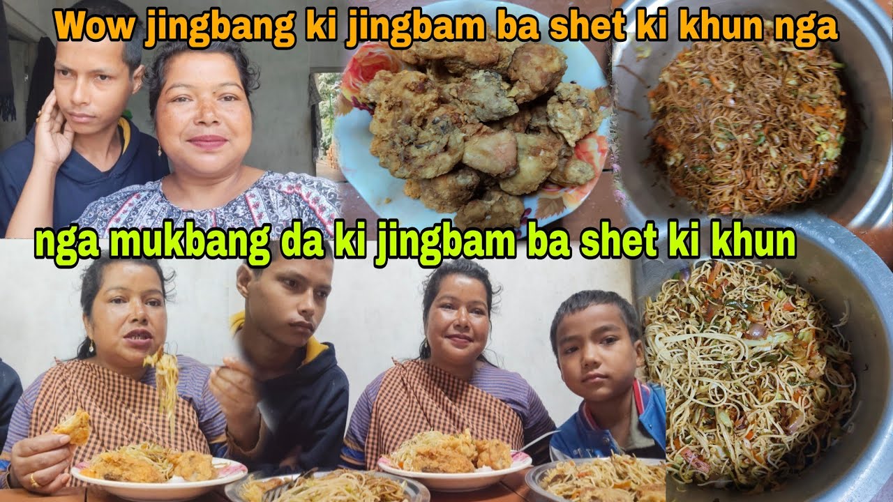 Ki khun ki jingshet jingbam kum sha poh restaurant por banga dang saitjain bad bamlang haka 26 dec
