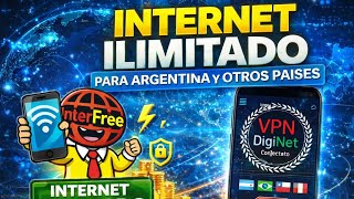INTERNET ILIMITADO PERSONAL ARGENTINA Y OTROS PAÍSES||FUNCIONA EN 2026