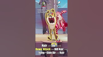 Taz 0-Death Combo Tutorial #multiversus #shorts #taz #combo #gaming