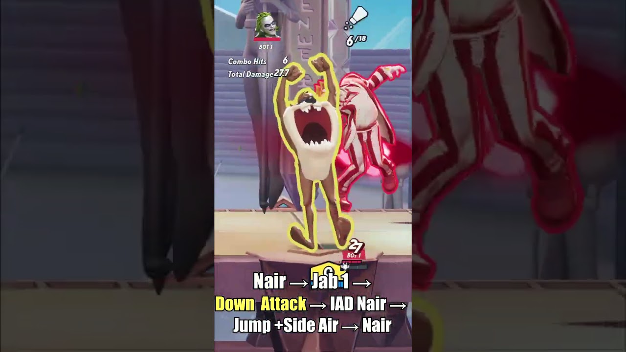 Taz 0-Death Combo Tutorial 