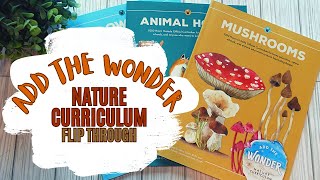 Add the Wonder Nature Curriculum Flip Through ‖ Trying Something New in Our Homeschool