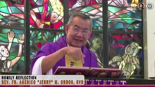 𝗖𝗛𝗔𝗡𝗚𝗘 𝘁𝗵𝗲 𝗧𝗢𝗣𝗜𝗖 𝗼𝗳 𝘆𝗼𝘂𝗿 𝗟𝗜𝗙𝗘 | Homily 3 March 2024 with Fr. Jerry Orbos, SVD | 3rd Sunday of Lent by Fr. Jerry Orbos, SVD 61,129 views 2 months ago 18 minutes