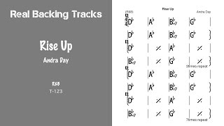 Rise Up | Andra Day - Real Backing Track - Play Along