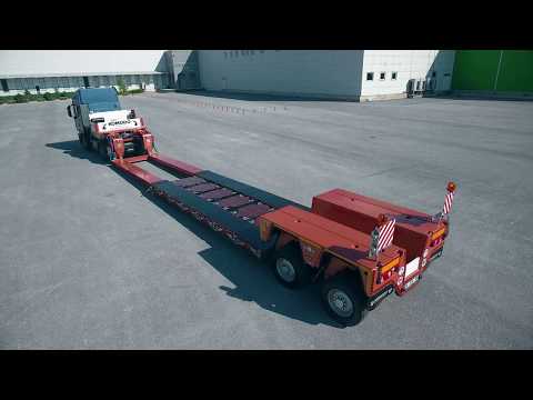 KMD 2 PENDLE  AXLE EXTENDABLE LOW LOADER