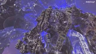 3D Fractal Zoom (Height Rip) Mandelbox (720p 30fps)