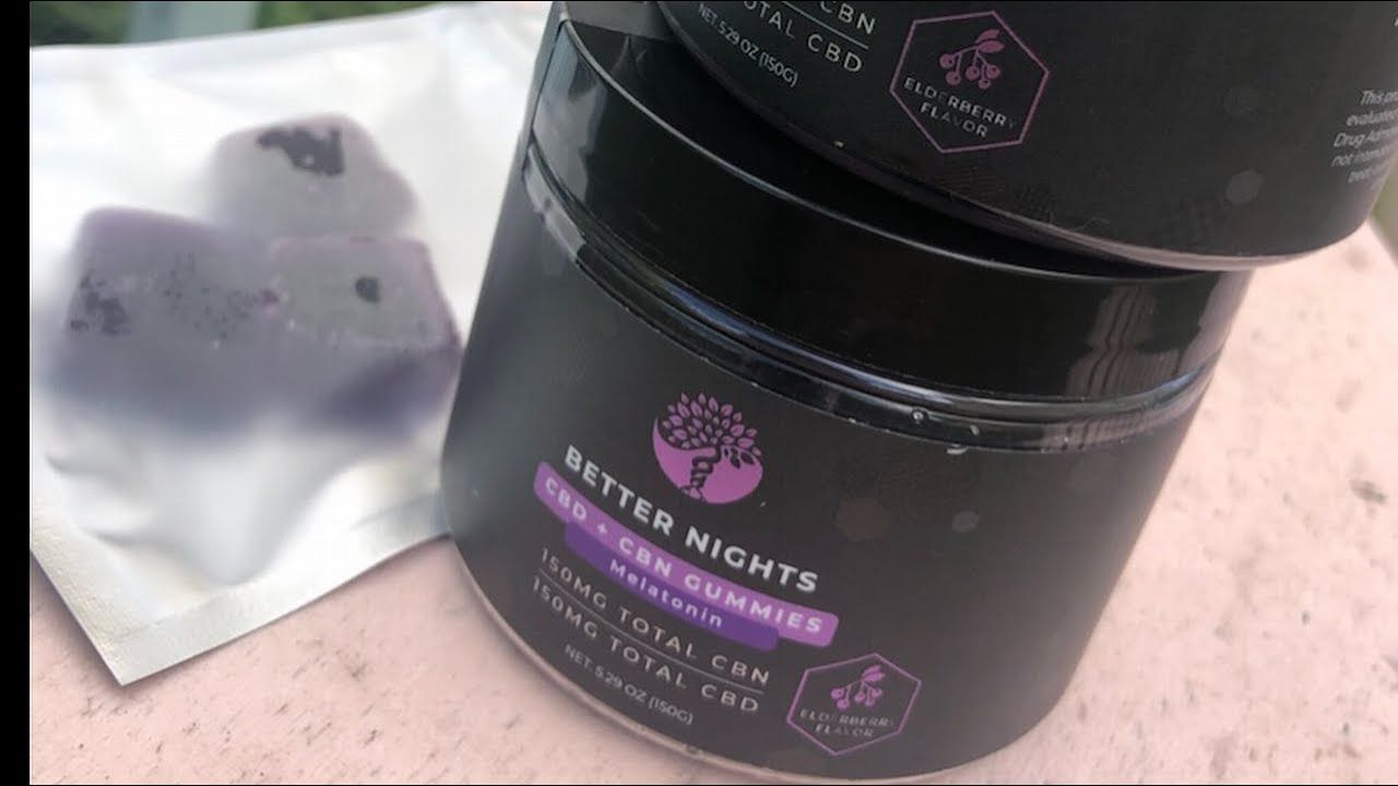 CBD+CBN Melatonin Gummies for Sleep 