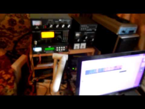 QRP эксперимент с SDR приемником...
