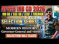 Governor-General &amp; Viceroy for IRB GD/SSC GD/STGF | Selection Vali Class 🔥 Class-2