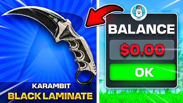 NOTHING TO A $2,000 KARAMBIT ON CSGOROLL!