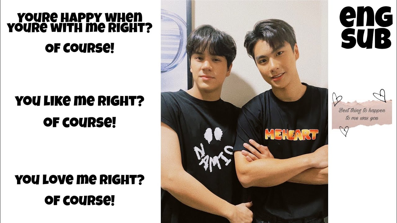 (eng sub) OhmNanon moments on TaiTaiTuanxOhmNanon