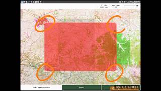 Cache Download Map Gaia GPS