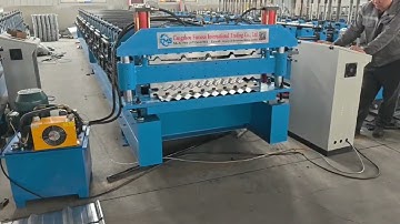 double laye Roll Forming Machine  #rollformingmachine #machine #rollforming