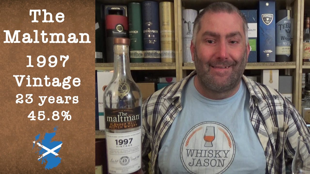 The Maltman 1997/2021 Vintage aged 23 years with 45.8% Blended