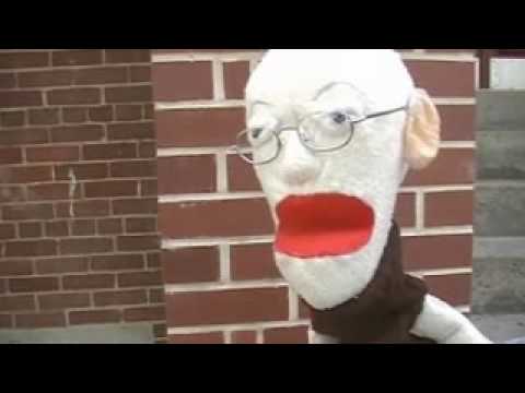 Michel Foucault Puppet