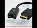Display Port to HDMI Converter|UGREEN #shorts  #hdmi  #displayport  #converters  #unboxing  #cable