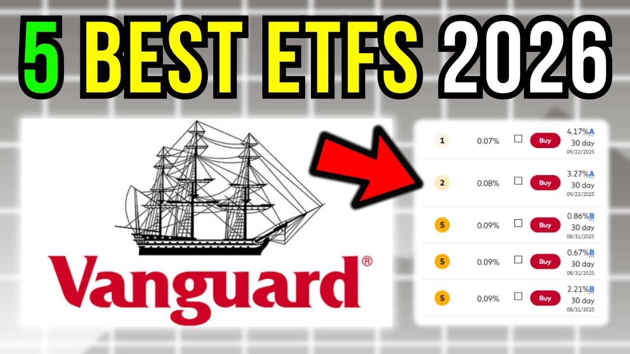 5 BEST Buy & Hold Forever Vangaurd ETFs To Own! - YouTube