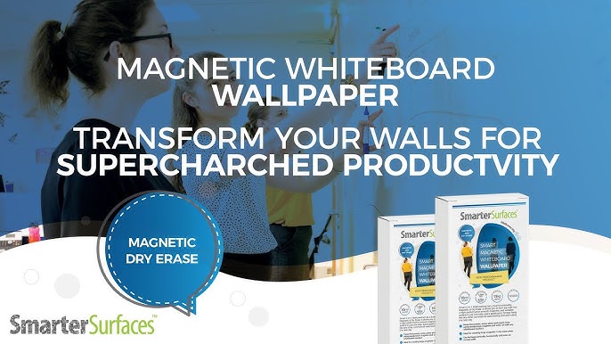 Whiteboard Wallpaper  DIY Tutorial to create Collaborative Walls