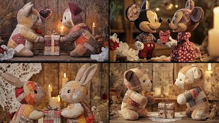 【Free AI Prompt】 [Image］A heartwarming scene featuring handcrafted patchwork #midjourney screenshot 2