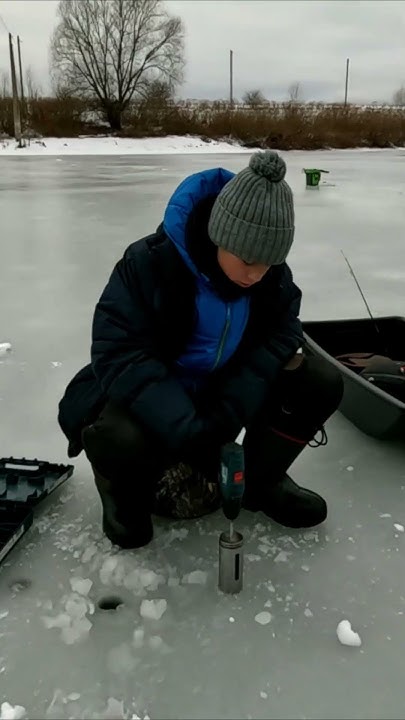 Самые маленькие электро буры для рыбалки. #fishing #рыболовная #fishing ...