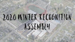 SHS Virtual Winter Recognition Assembly (April 2020)