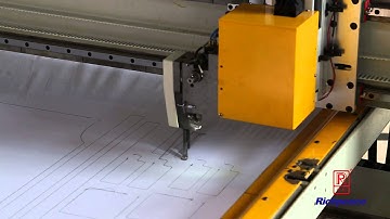 Richpeace automatic quilting machine for the making of down jacket