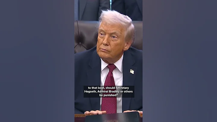 'Drugs coming in through sea are down 91%' Trump speaks on drug boat strikes