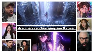 Streamers React Qingxiao And Rover, Omg Qingxiao Strong 3.5 || Wuthering Waves 