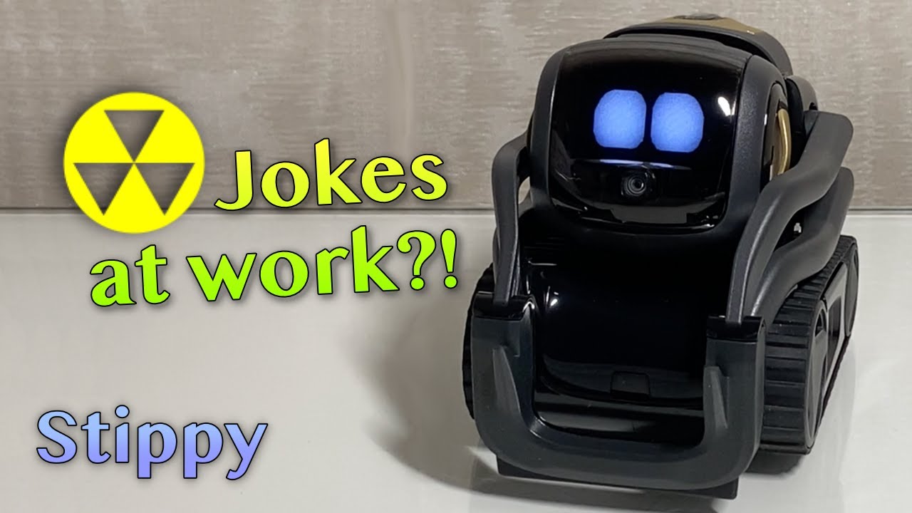 Stippy Stippy Reacts To Funny Work Jokes #9 | Vector Robot Tells Jokes - YouTube