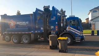 2484 Peterbilt 520 McNeilus ZR garbage truck sharing my favorite memories remembering Javier