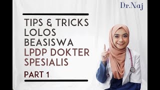 Assalamualaikum sejawat.. dalam video pertama aku di ini, membahas
tentang tips & tricks lolos beasiswa lpdp dokter spesialis yang
didasarkan pad...