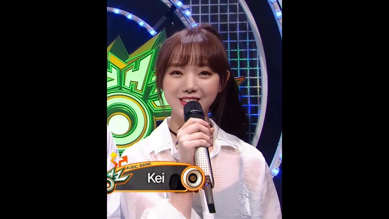 180907 KBS 뮤직뱅크 MC 러블리즈 케이 Kei~🤍🩵🌸