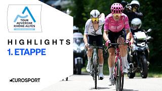Paukenschlag zum Auftakt | Highlights deutsch | 1. Etappe | Tour Auvergne-Rhône-Alpes