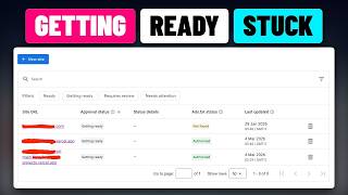 AdSense Getting Ready Site Review Stuck